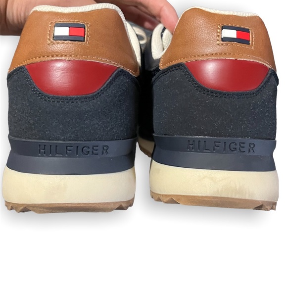 Tommy Hilfiger•Navy Blue & Red Tennis Shoes - Picture 9 of 10
